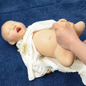 Newborn Bathing and Nursery Care Models Ken and Rika